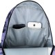 GoPack Purple Teen Backpack – Tablet Pocket, Fits 130-145 cm