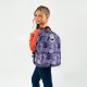 GoPack Purple Teen Backpack – Tablet Pocket, Fits 130-145 cm