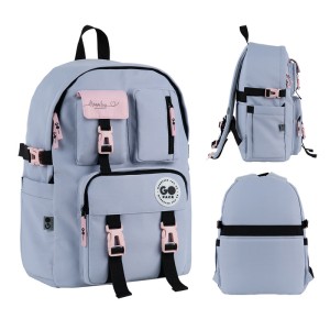 GoPack Gray 17L Campus Backpack