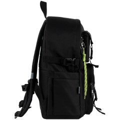 GoPack Black 17L Multi-Pocket Backpack