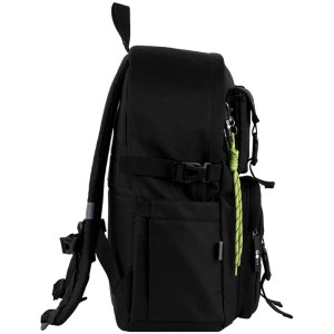 GoPack Black 17L Multi-Pocket Backpack
