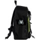 GoPack Black 17L Backpack – Laptop, Chest Strap, for Heights 145-175 cm