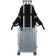 GoPack Black 17L Backpack – Laptop, Chest Strap, for Heights 145-175 cm