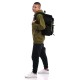 GoPack Black 17L Backpack – Laptop, Chest Strap, for Heights 145-175 cm