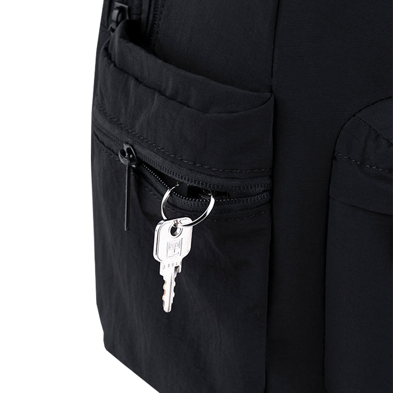 GoPack Black 12L Compact Backpack – Laptop Pocket, for Heights 130-145 cm