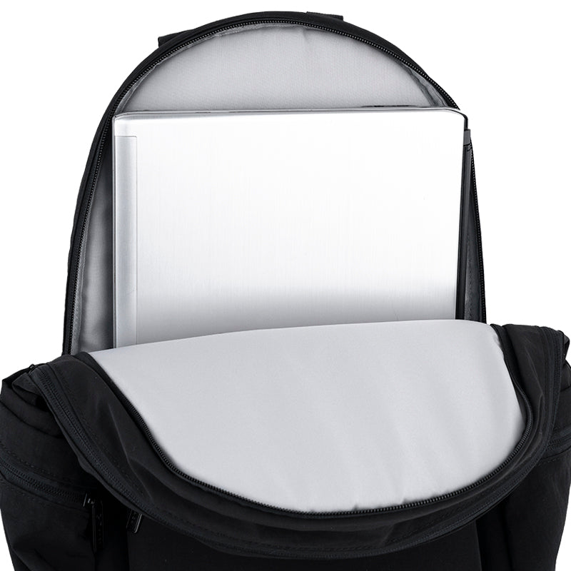 GoPack Black 12L Compact Backpack – Laptop Pocket, for Heights 130-145 cm