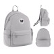 GoPack Gray 12L Compact Backpack – Laptop and Tablet, for Heights 130-145 cm