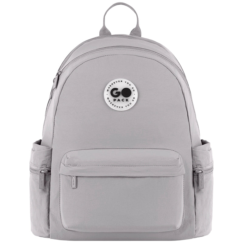 GoPack Gray 12L Compact Backpack – Laptop and Tablet, for Heights 130-145 cm