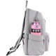 GoPack Gray 12L Compact Backpack – Laptop and Tablet, for Heights 130-145 cm