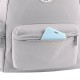 GoPack Gray 12L Compact Backpack – Laptop and Tablet, for Heights 130-145 cm