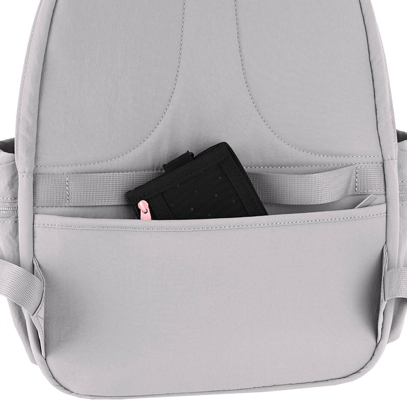 GoPack Gray 12L Compact Backpack – Laptop and Tablet, for Heights 130-145 cm