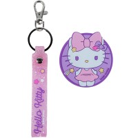 Kite Hello Kitty Playful Badge & Keychain Set