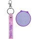 Kite Hello Kitty Playful Badge and Keychain Set – Rubber Badge, Metal Carabiner