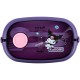 Kite Kuromi 900 ml Lunch Box – BPA-Free, Microwave Safe with Cutlery