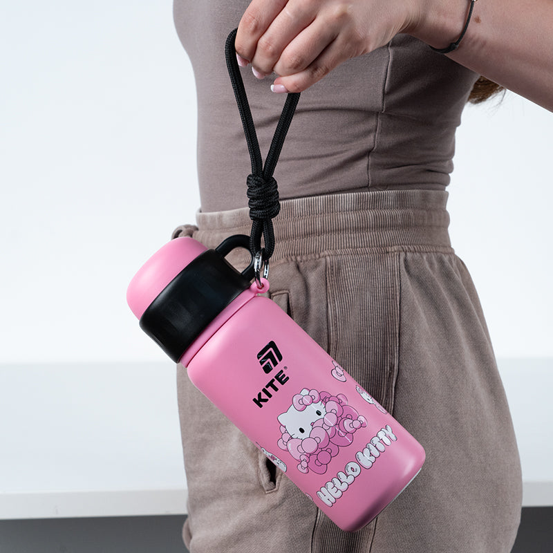 Kite Hello Kitty 500 ml Thermos – 9-Hour Insulation, Three Drinking Options