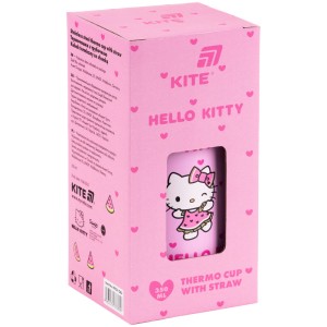Kite Hello Kitty Straw Thermo Mug 350 ml
