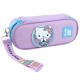 Kite Hello Kitty Sweet Badge and Keychain Set – Rubber Badge, Metal Carabiner