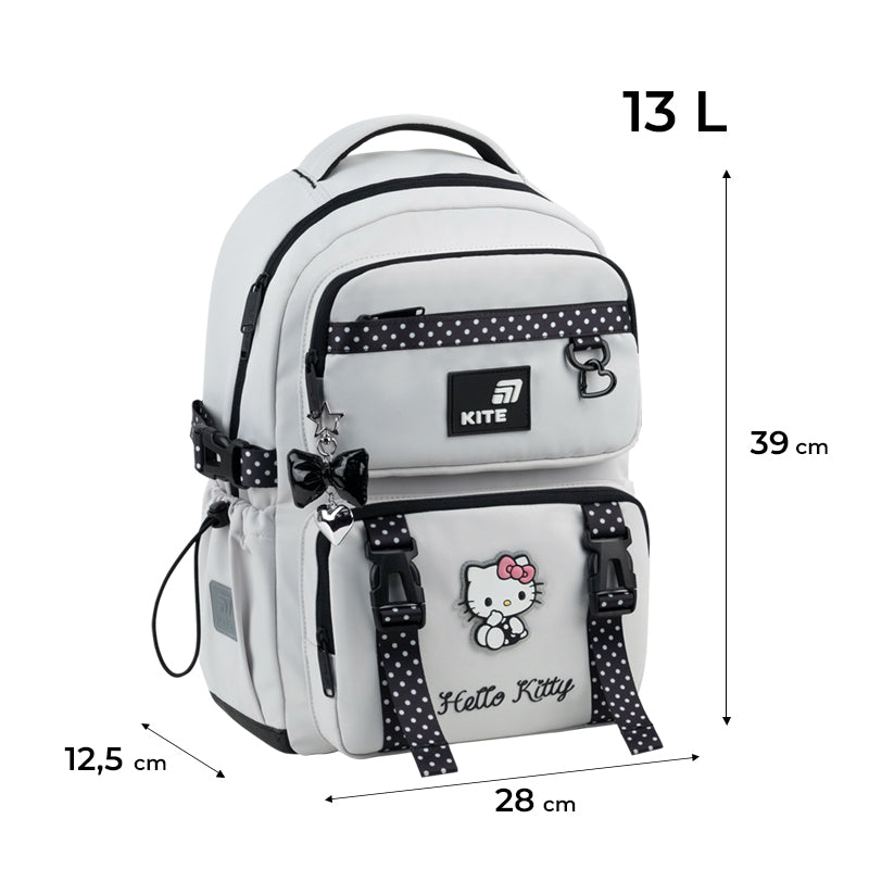 Kite Hello Kitty Ergonomic School Backpack for Grades 1-4, Heights 130-145 cm