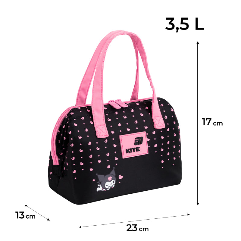 Kite Kuromi Insulated Lunch Bag – Thermal Lining with Inner Mesh Pocket
