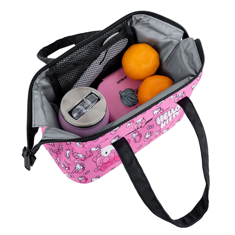 Kite Hello Kitty Insulated Lunch Bag – Thermal Lining with Mesh Pocket