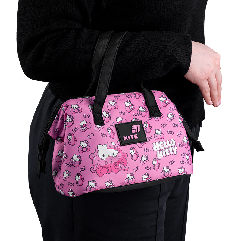 Kite Hello Kitty Insulated Lunch Bag – Thermal Lining with Mesh Pocket
