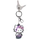 Kite Hello Kitty Keychain Pendant – PVC with Metal Carabiner