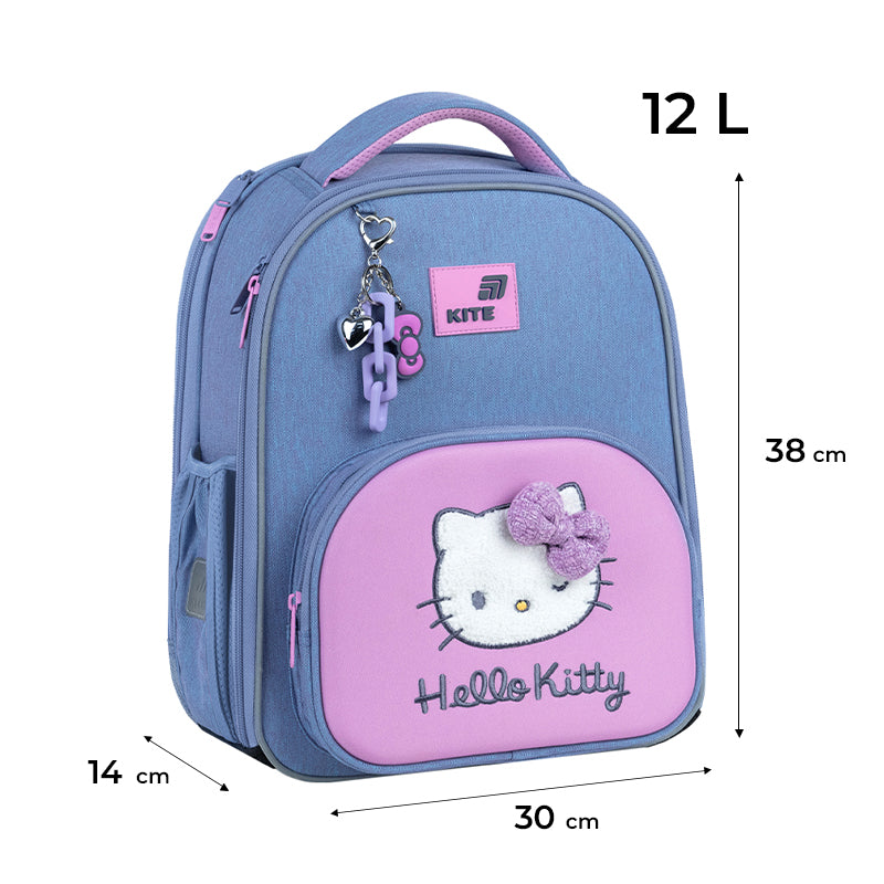 Kite Hello Kitty Hard Shell School Backpack for Grades 1-4, Heights 130-145 cm