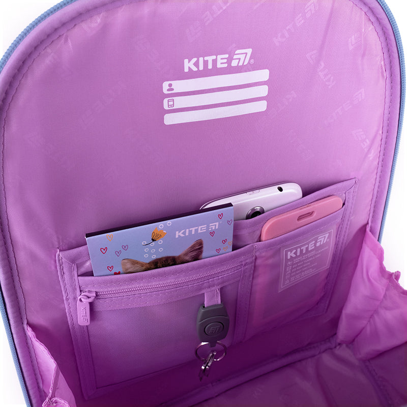Kite Hello Kitty Hard Shell School Backpack for Grades 1-4, Heights 130-145 cm
