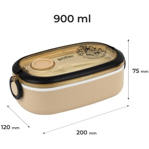 Kite Harry Potter Beige Lunch Box 900 ml