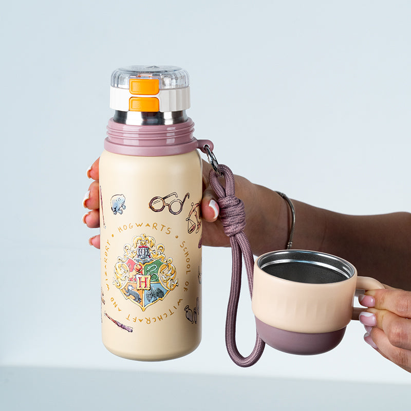 Kite Harry Potter 500 ml Thermos – 9-Hour Insulation, Three Drinking Options