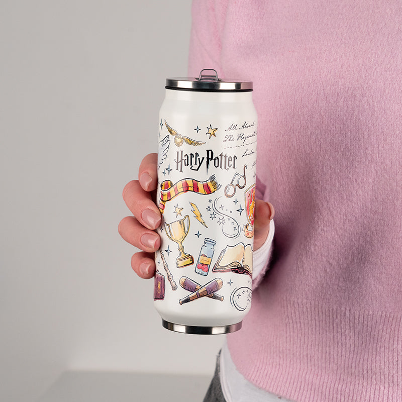 Kite Harry Potter 500 ml Straw Thermo Mug – Hot 3 Hours, Cold 15 Hours