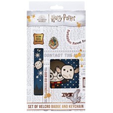 Kite Harry Potter Badge & Keychain Set