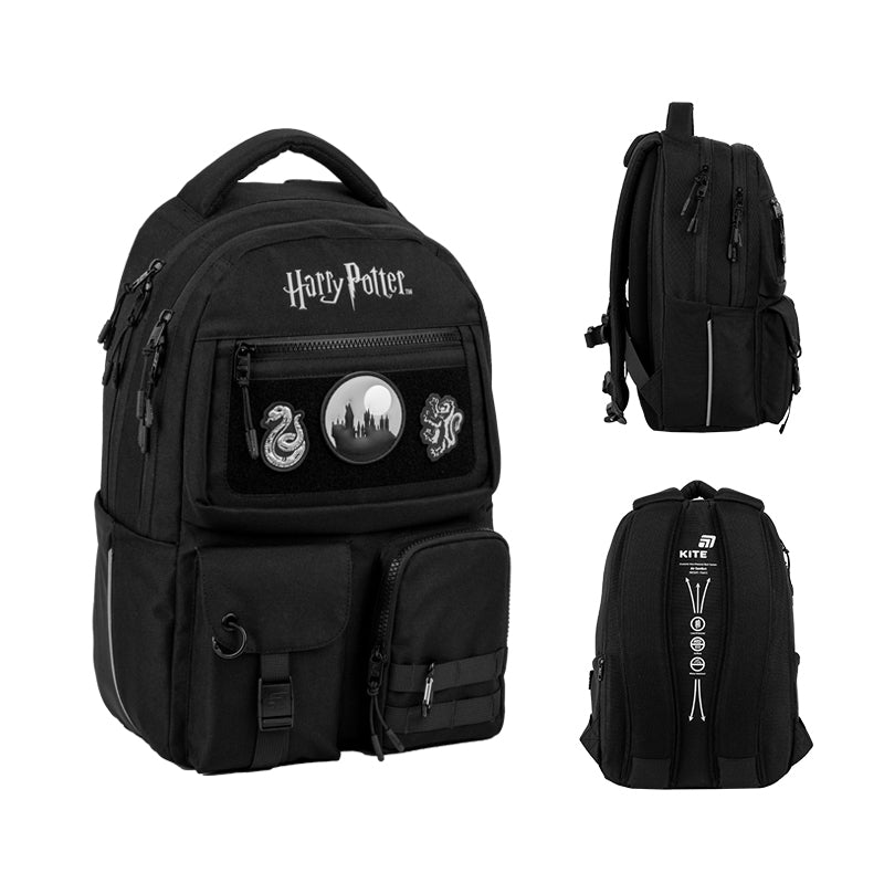 Kite Harry Potter Urban Teen Backpack – Air Comfort, Tablet, for Grades 4-7
