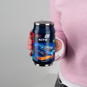 Kite Hot Wheels Straw Thermo Mug 350 ml
