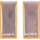 Kite Peach Reflective Magnetic Clips – Set of 2, No Sewing Required