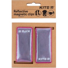 Kite Lilac Reflective Magnetic Clip Set