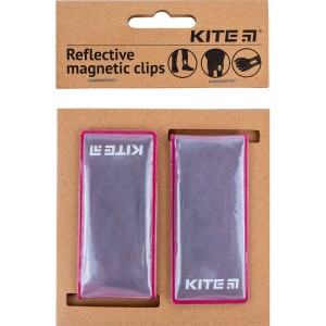 Kite Lilac Reflective Magnetic Clip Set