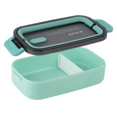 Lunchbox with fork and spoon Kite, 700 ml, green