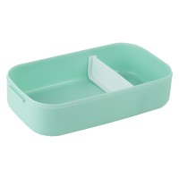 Lunchbox with fork and spoon Kite, 700 ml, green