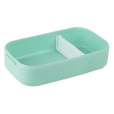 Lunchbox with fork and spoon Kite, 700 ml, green