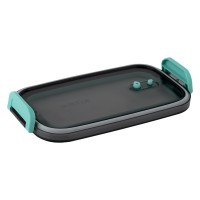 Lunchbox with fork and spoon Kite, 700 ml, green