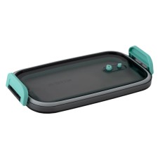 Lunchbox with fork and spoon Kite, 700 ml, green