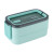 Lunchbox double layer Kite K23-183-2, 1400 ml, green