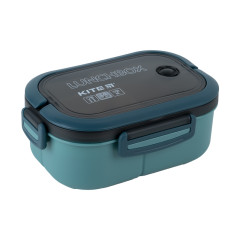 Lunchbox with divider Kite, 1200 ml, green