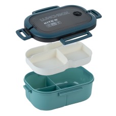 Lunchbox with divider Kite, 1200 ml, green