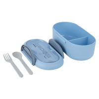 Lunchbox with divider Kite, 1000 ml, blue