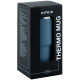 Gray 600ml Thermo Mug with Straw – Sleek & Insulated