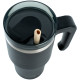 Insulated Black Thermo Mug with Handle – 600ml