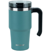 Kite K24-1207-3 Thermo Mug with Handle, 600 ml, Green