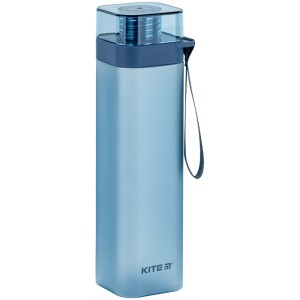 Square water bottle Kite, 700 ml, blue